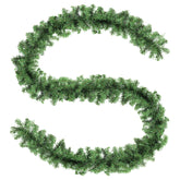 Salcar Weihnachtsgirlande künstlich Grün PVC – 3m/5m/10m, Realistische Tannengirlande für Innen & Außen, Dekoration für Tür, Kamin & Weihnachtsbaum